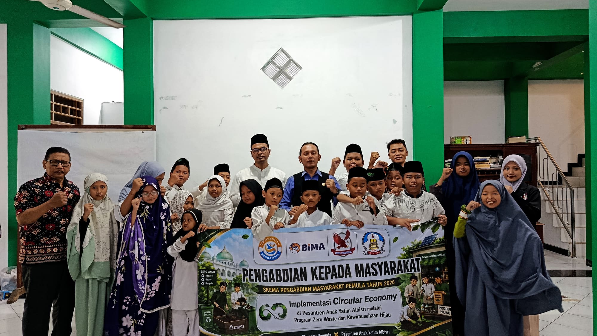 Dorong Pesantren Berwawasan Lingkungan, Al Bisri Adakan Pelatihan Ekonomi Sirkular lewat Program Zero Waste dan kewirausahaan hijau